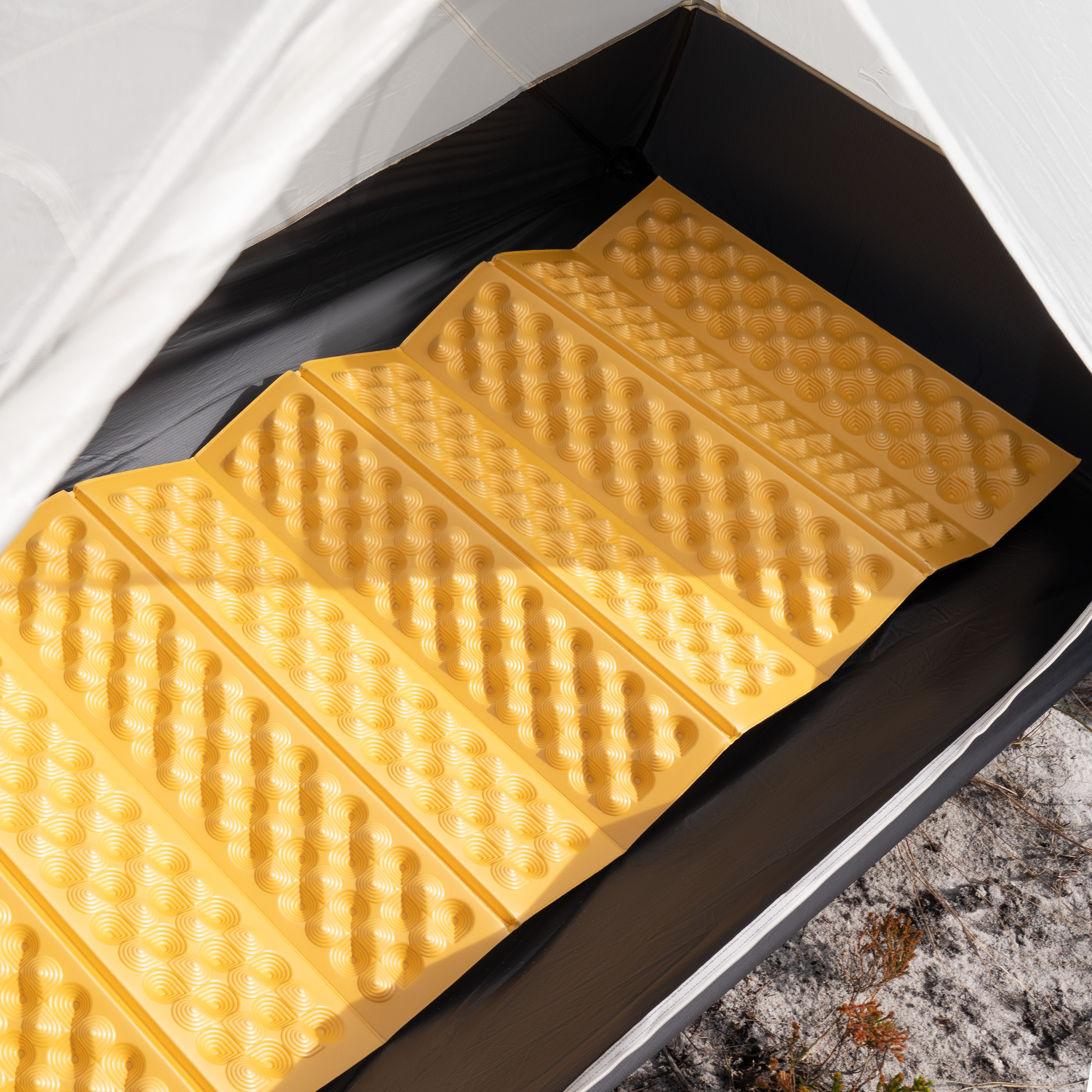 Naturehike zesílená pěnová karimatka Nestbee - 480g - žlutá